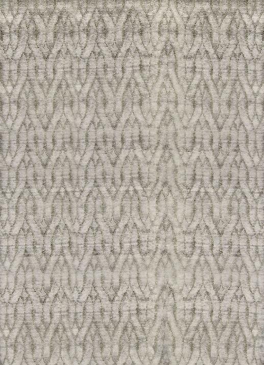 Ikat handgeknoopt wol vloerkleed