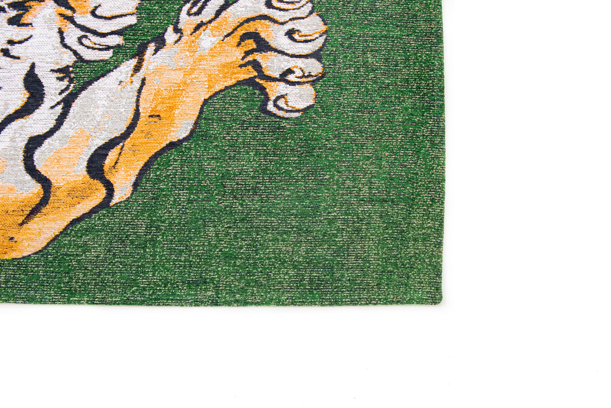 Green On Fire tapijt | Maat: 170 × 240 cm