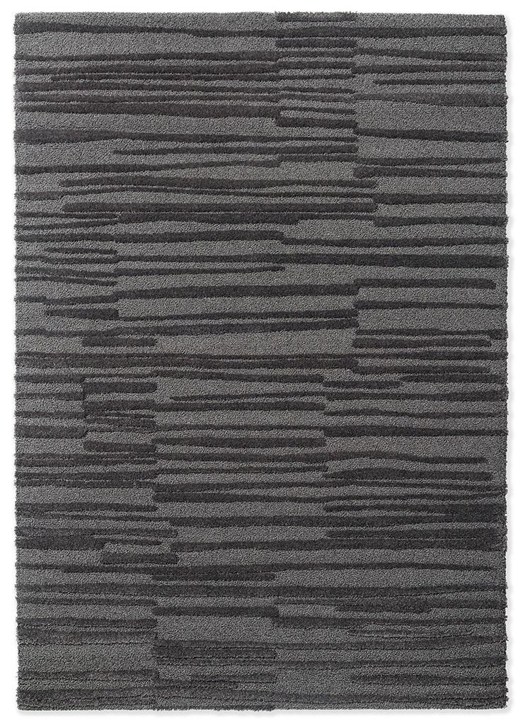 Twinset terrain grafiet vloerkleed