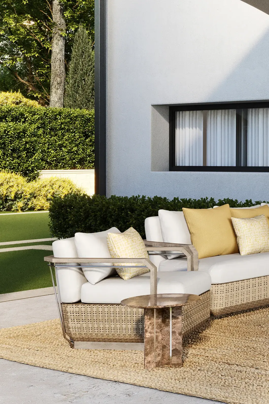 Heritage houten tuinfauteuil - 9