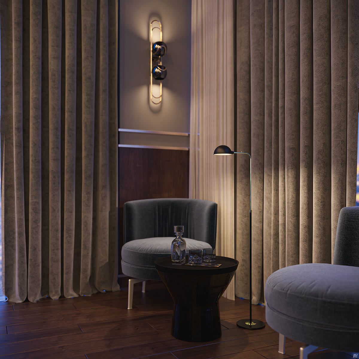 Astronaut wandlamp - 1