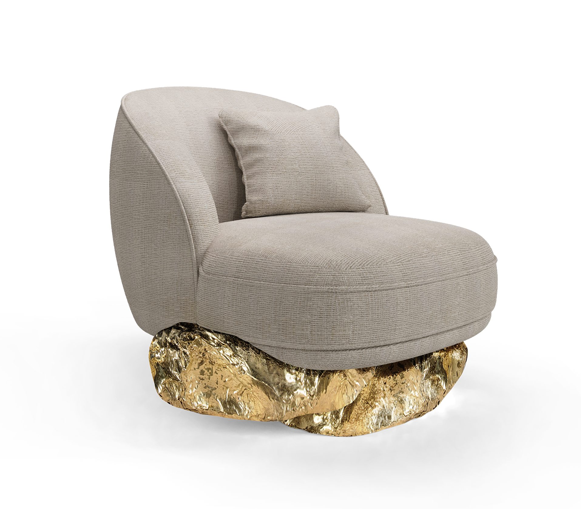 Angora Baltic toffee fauteuil