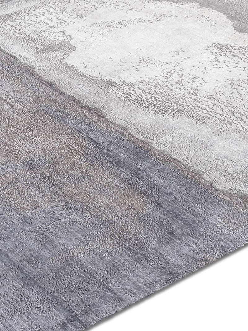 White Silver luxe tapijt | Maat: 170 × 240 cm