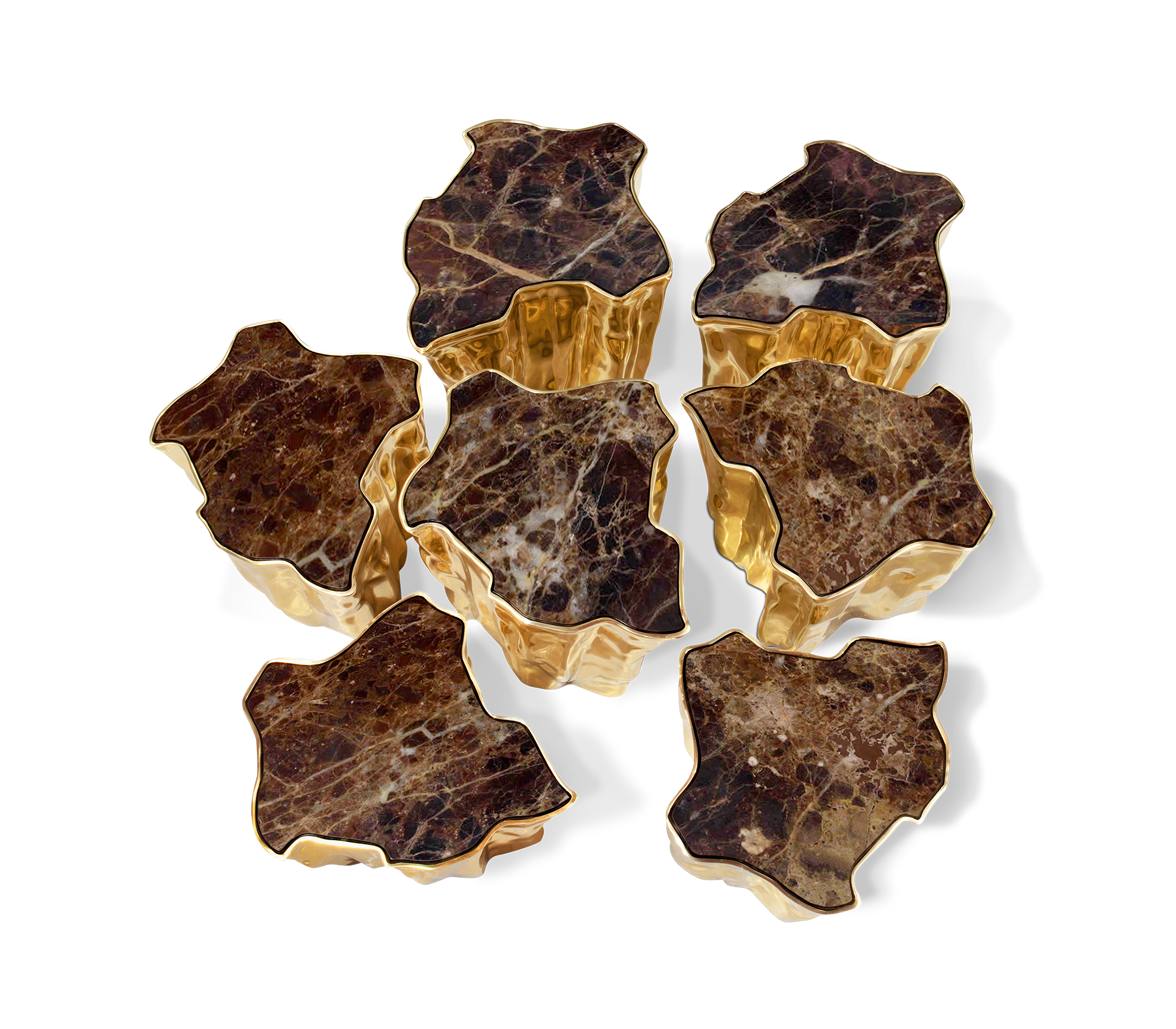 Paradise series aardetinten salontafel