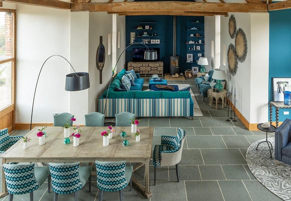 Hawford Greyed Oak eettafel