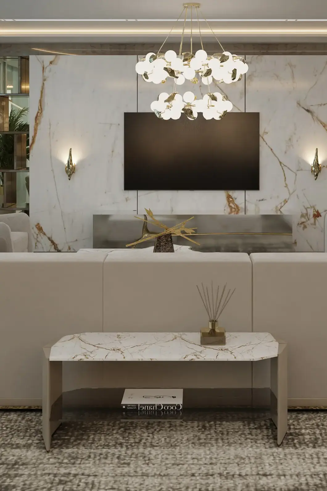 Summit lange bijzettafel - 1