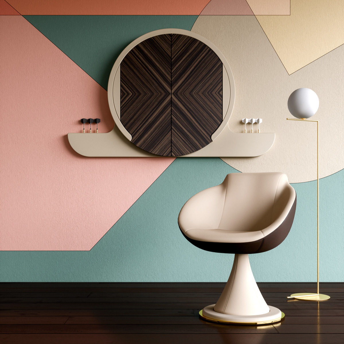 Shell draaibare stoel - 6