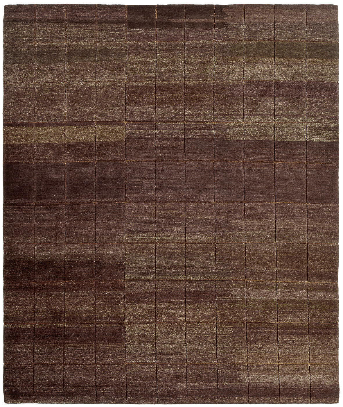 Deep line bruin tapijt | Maat: 300 × 400 cm