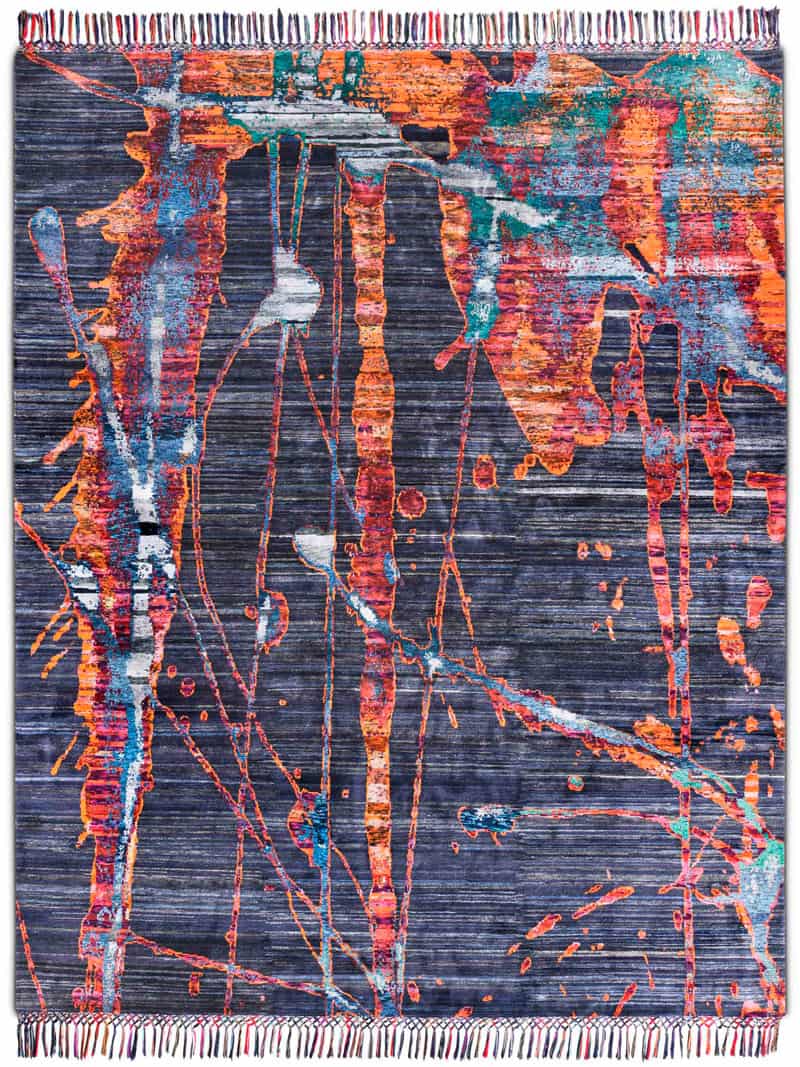 Eco handgemaakte luxe tapijt | Maat: 122 × 183 cm