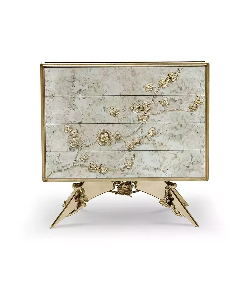 Mirage antieke spiegel nachtkastje