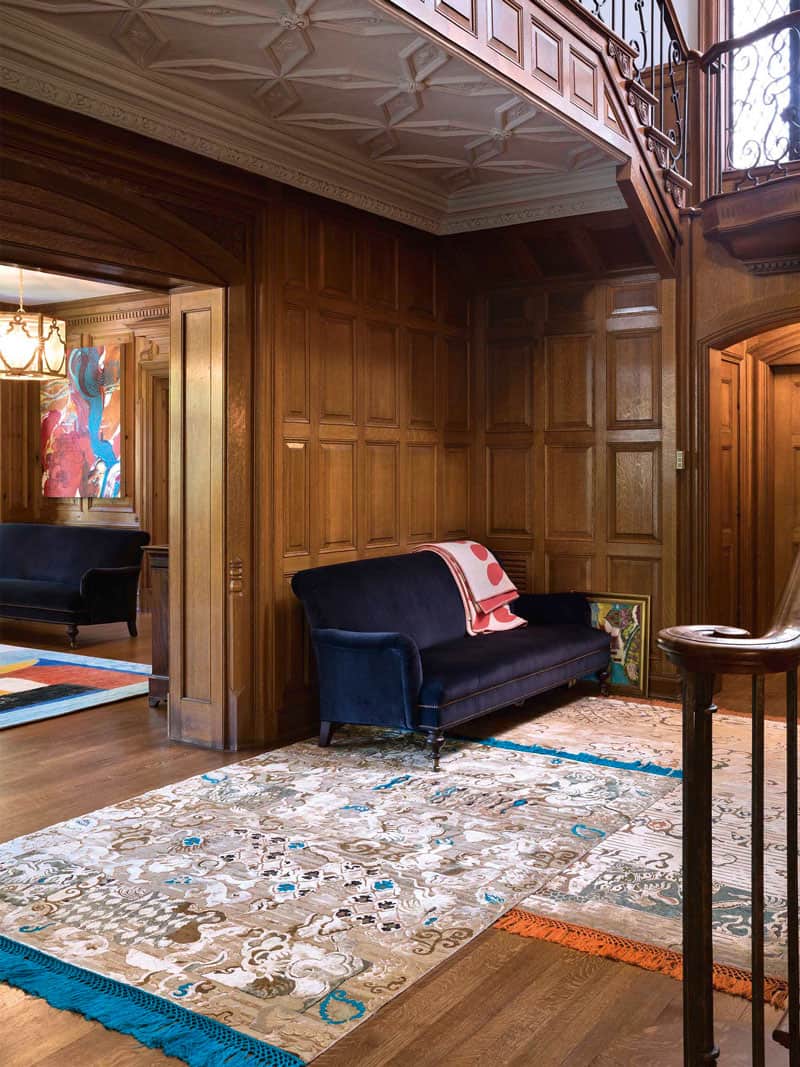 Dragon luxe handgeknoopt tapijt