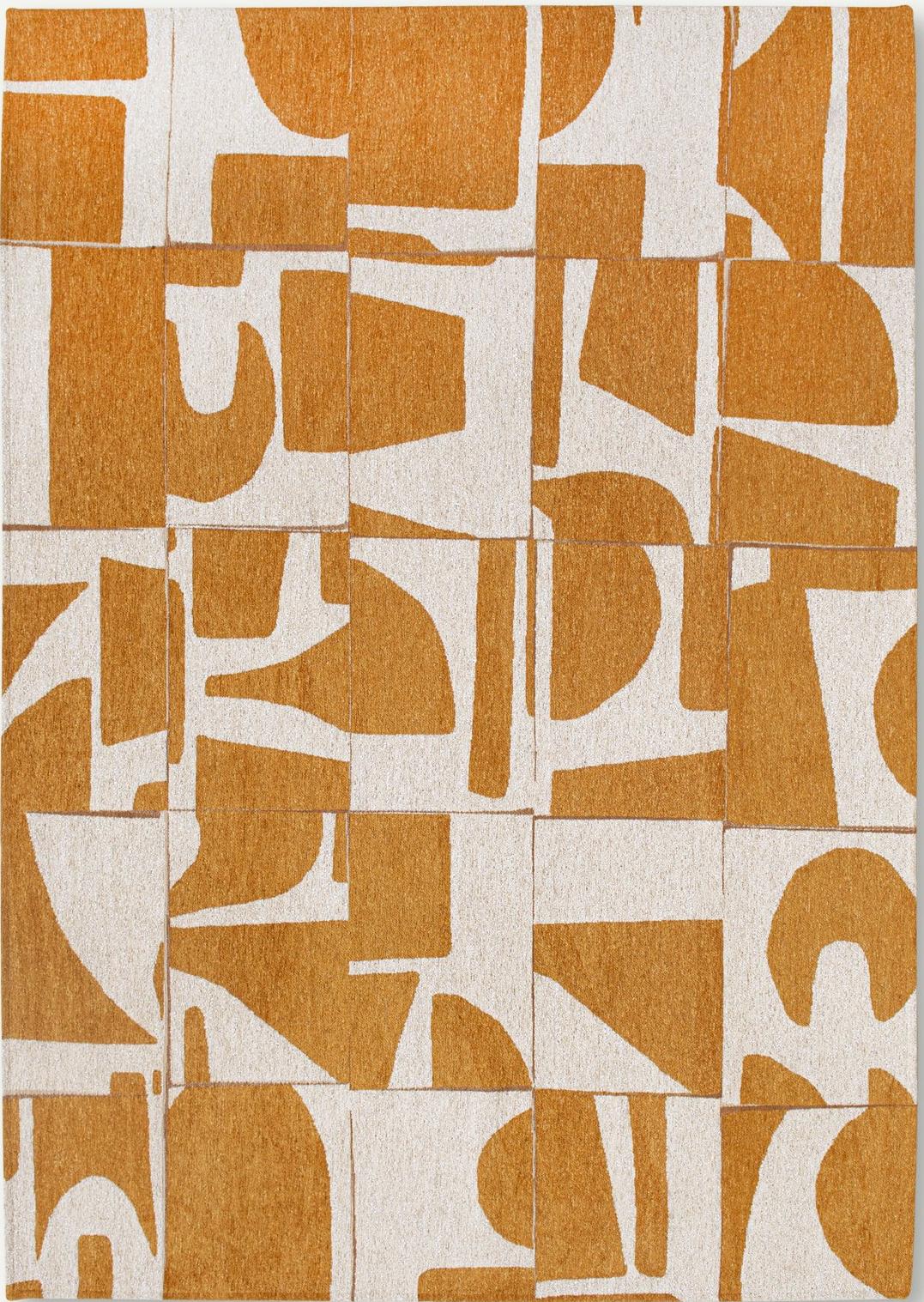 Curry tapijt | Maat: 240 × 340 cm