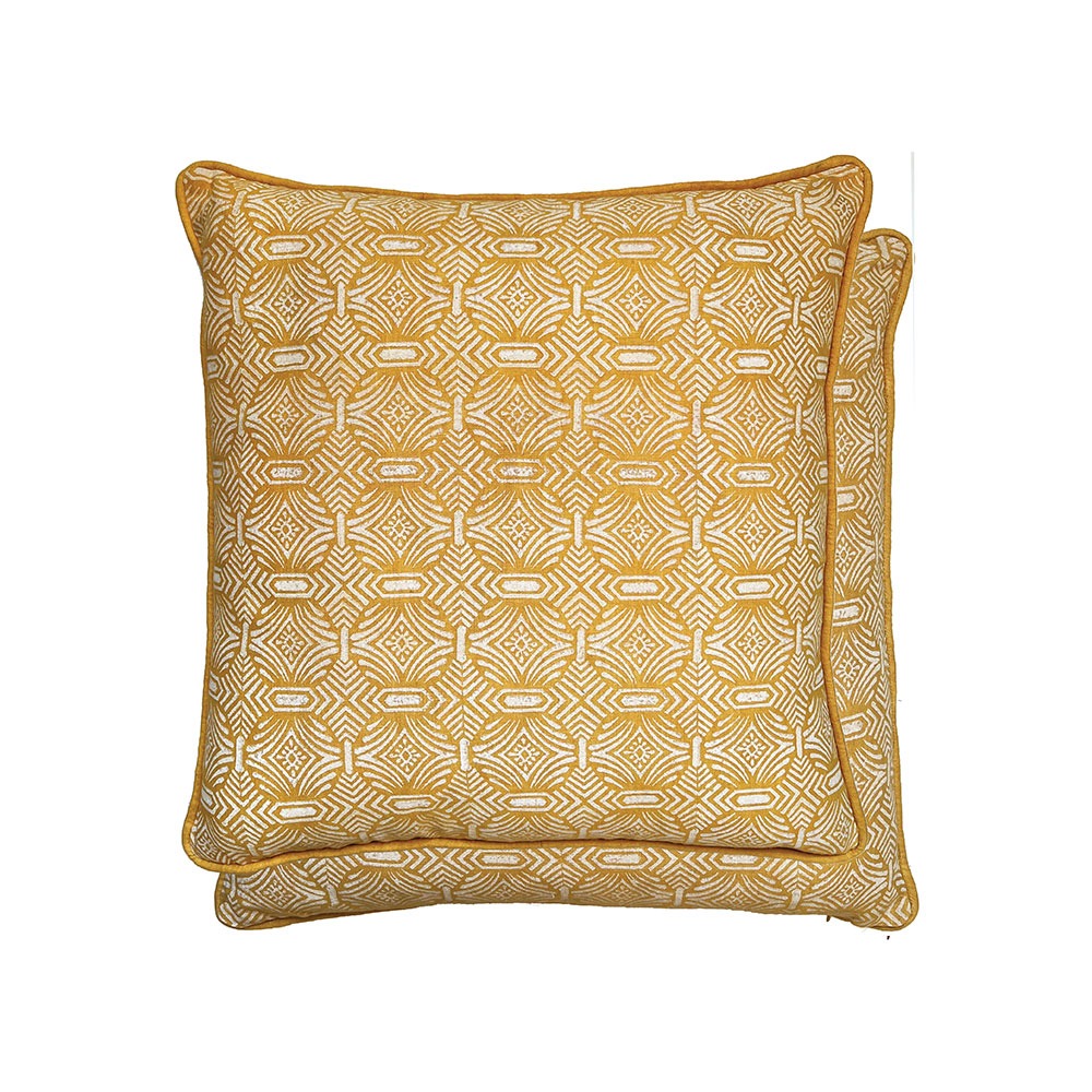 Pali Ochre 50 × 50 kussen