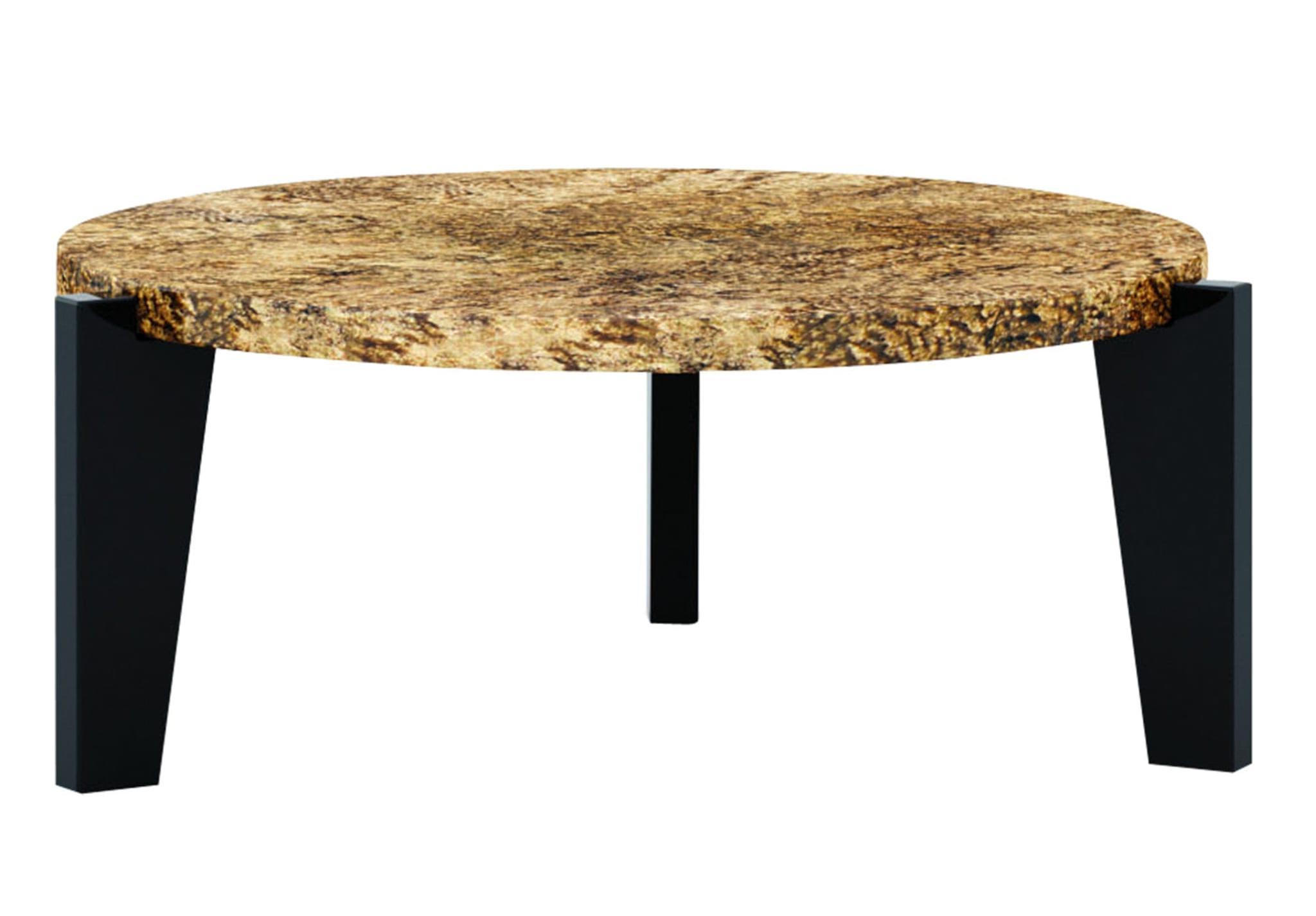 Ridge artisan koffie/bijzettafel | Afmetingen: Ø 90 cm