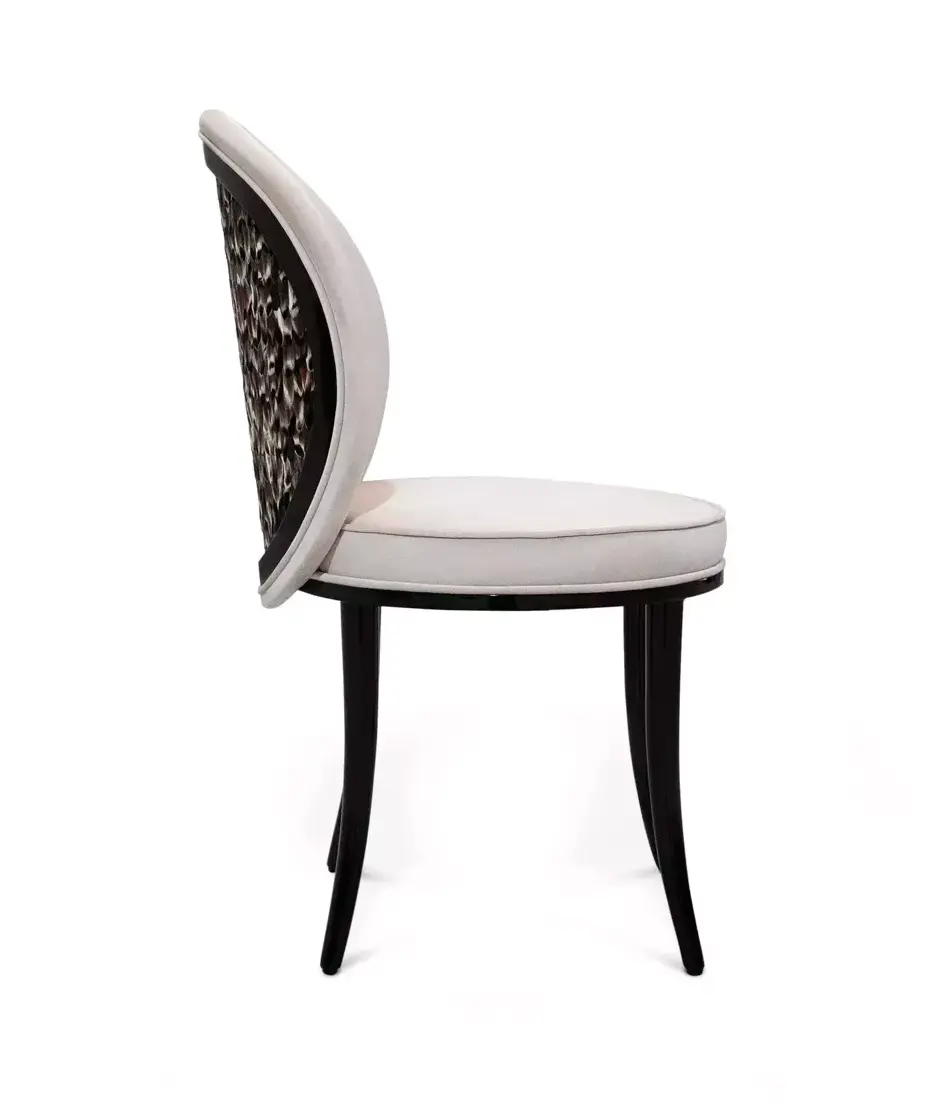 Mistral folie veer rugleuning eetstoel