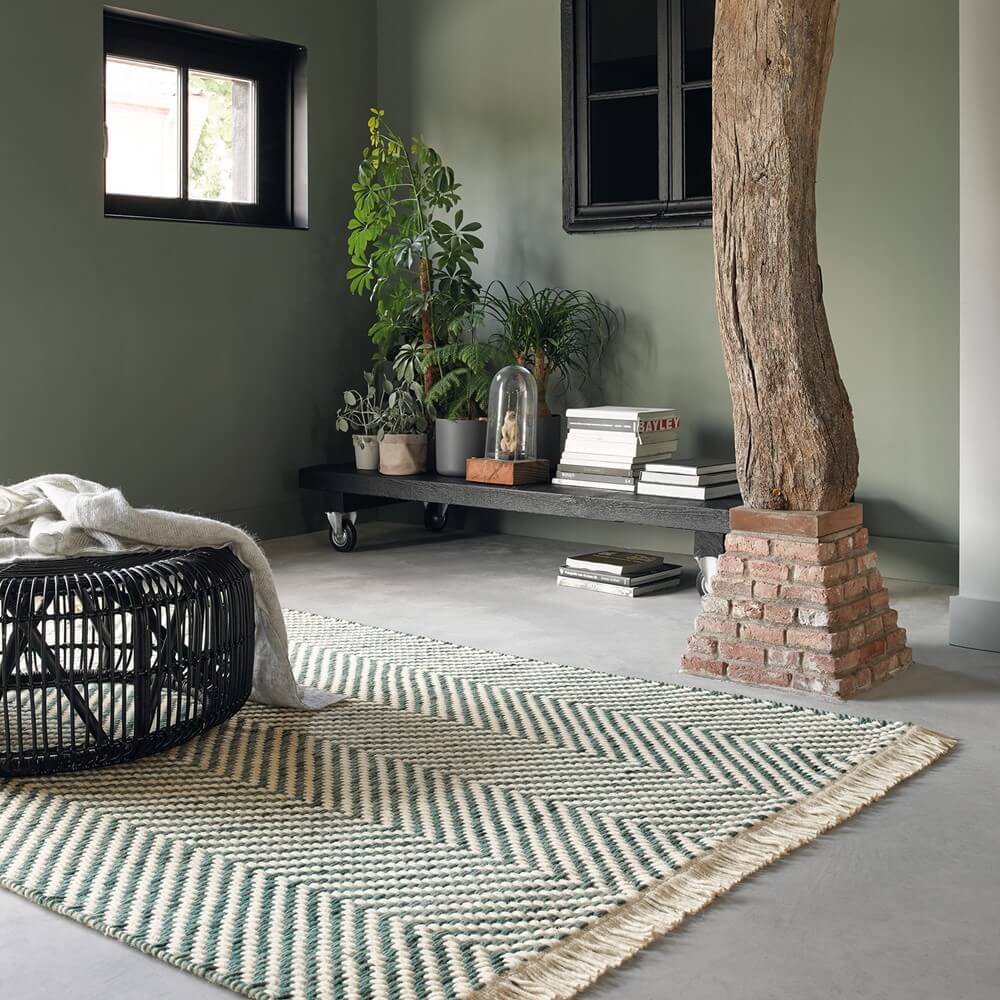 Atelier twill tapijt | Maat: 140 × 200 cm