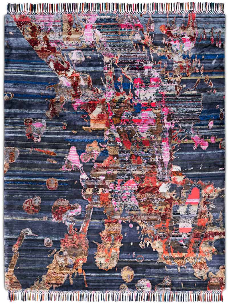 Eco handgemaakte luxe tapijt | Maat: 170 × 240 cm