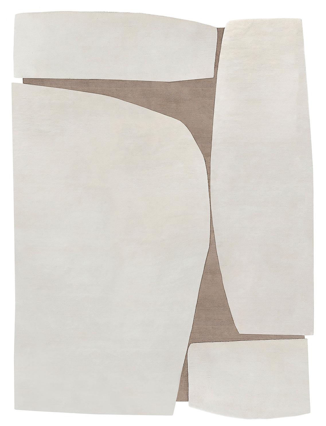Gevormd zand tapijt | Maat: 220 × 300 cm Gevormd zand tapijt | Maat: 220 × 300 cm