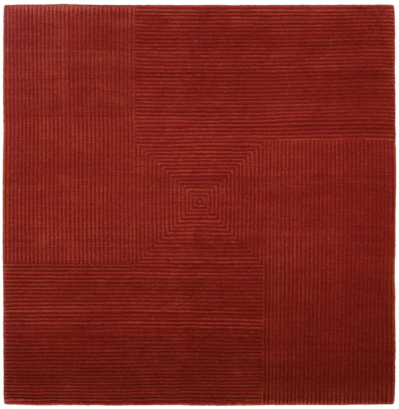 Vario 2 rood vloerkleed