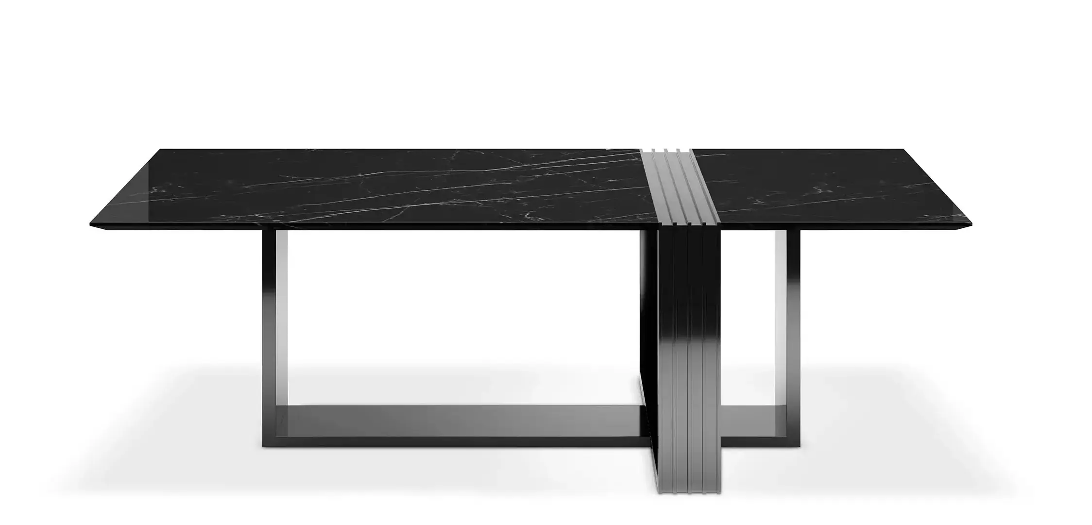 Whirlwind zwarte eettafel