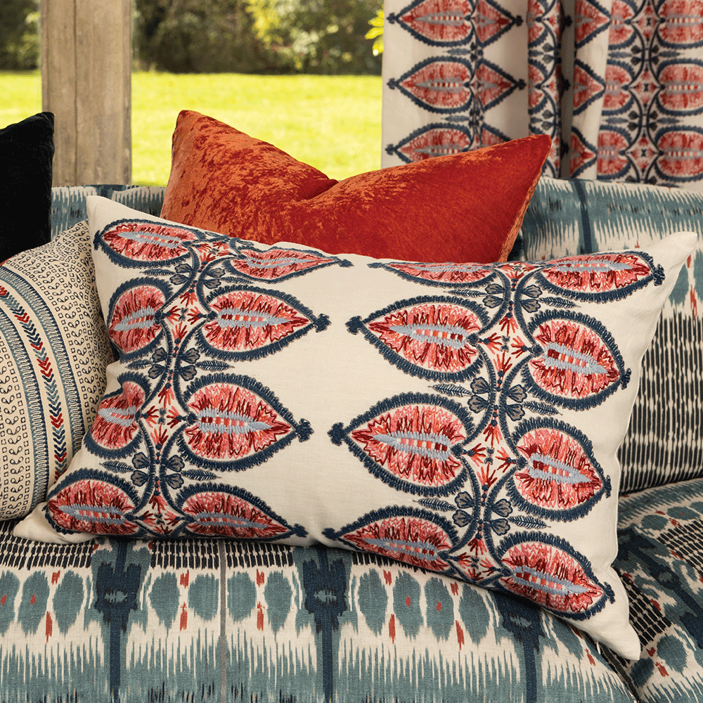 Montacute Rouge 60 × 40 kussen