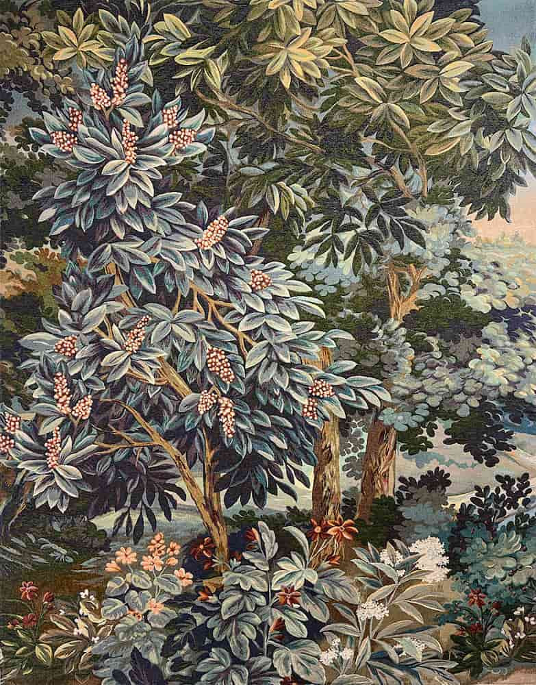 Flemish Green wandtapijt