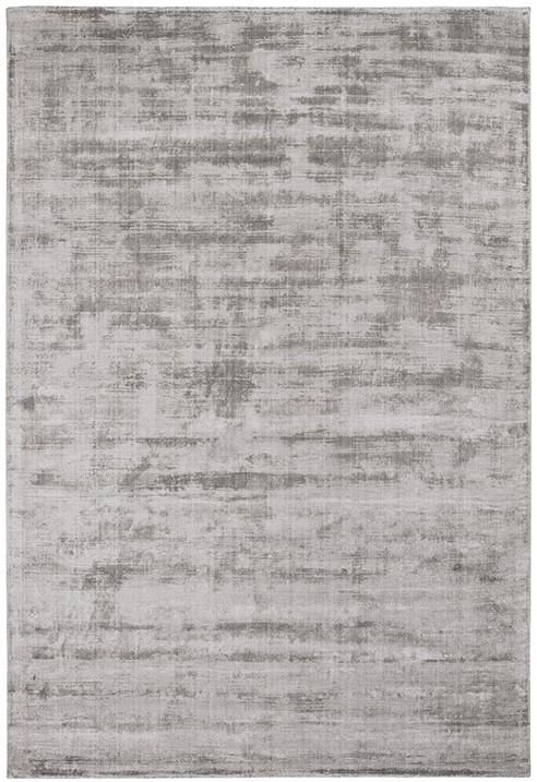 Glanzend Light Grey handloom tapijt | Maat: 200 × 300 cm