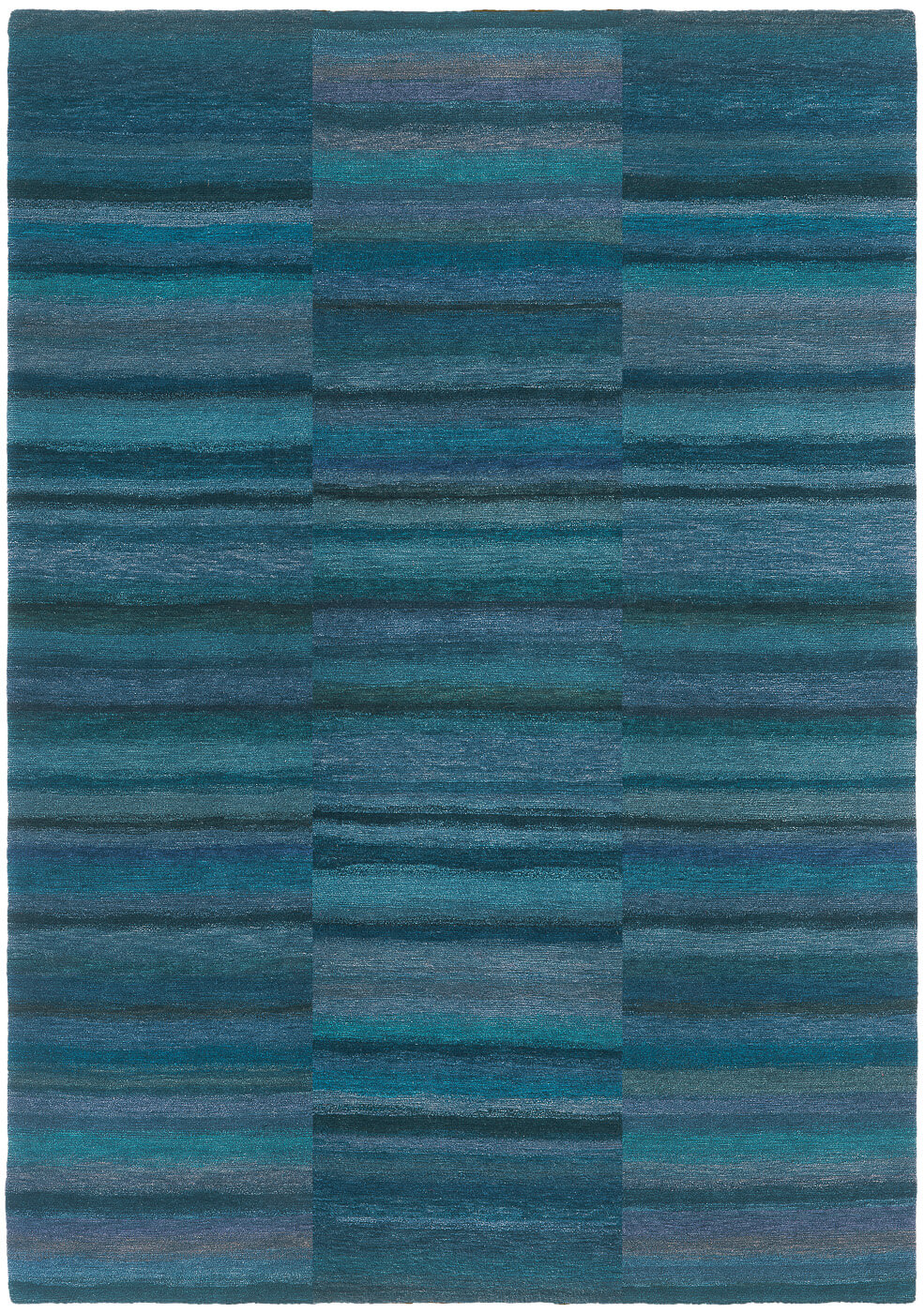 Centercourt 2 blauw tapijt | Maat: 200 × 300 cm