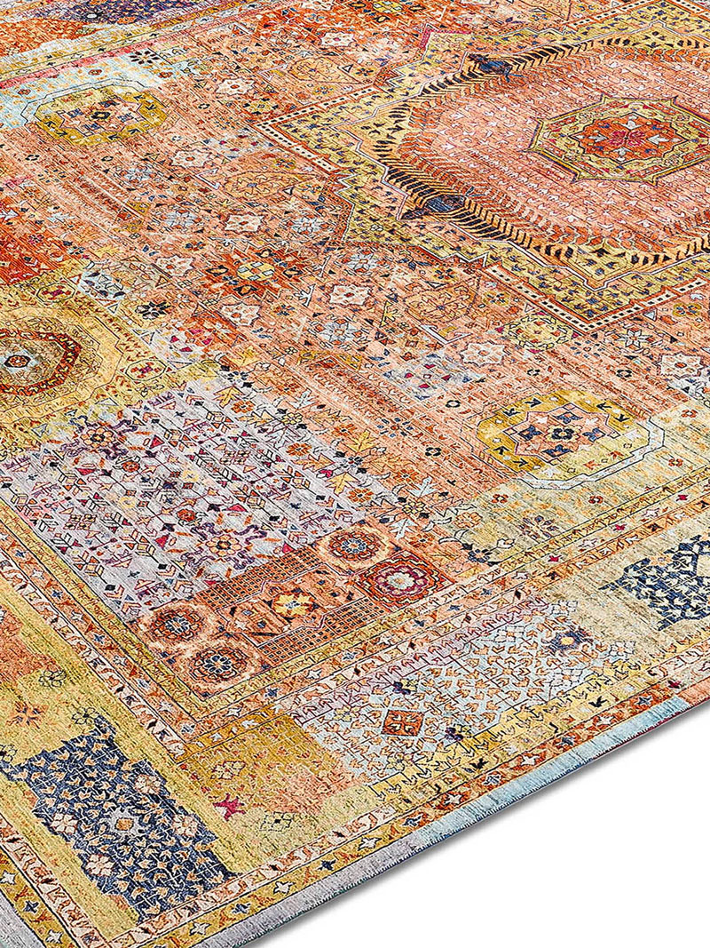 Cosmic handgeknoopt tapijt