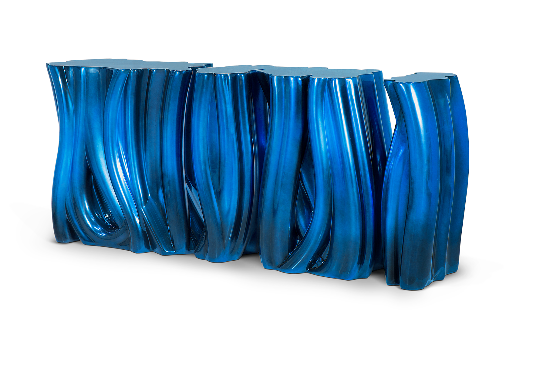 Monochrome blauw premium dressoir