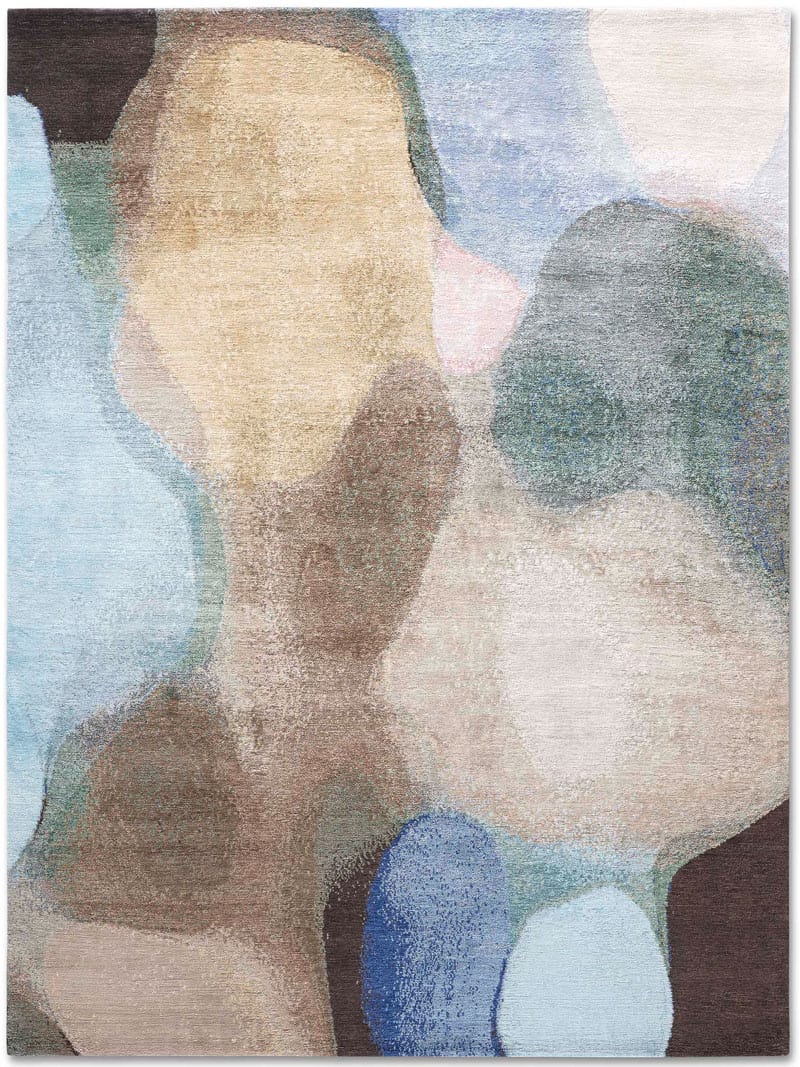 Multicolor handgemaakte luxe tapijt | Maat: 183 × 274 cm