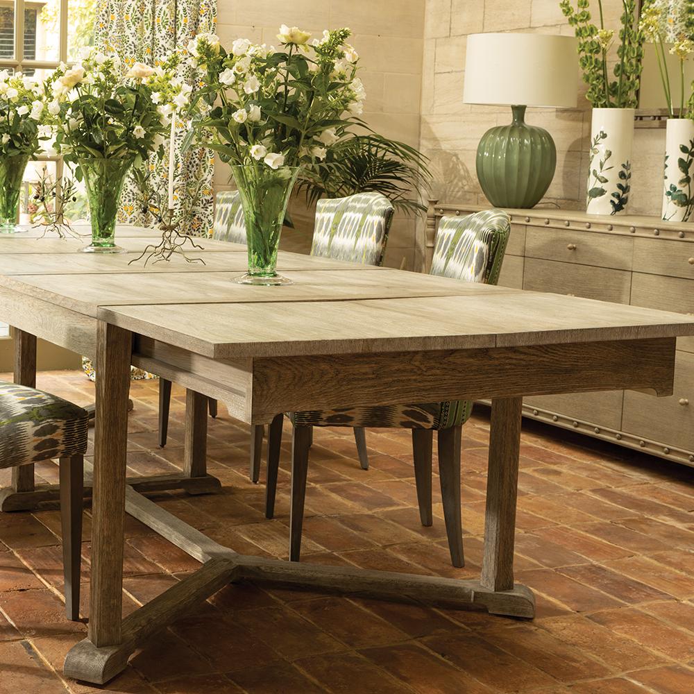 Hawford Greyed Oak eettafel