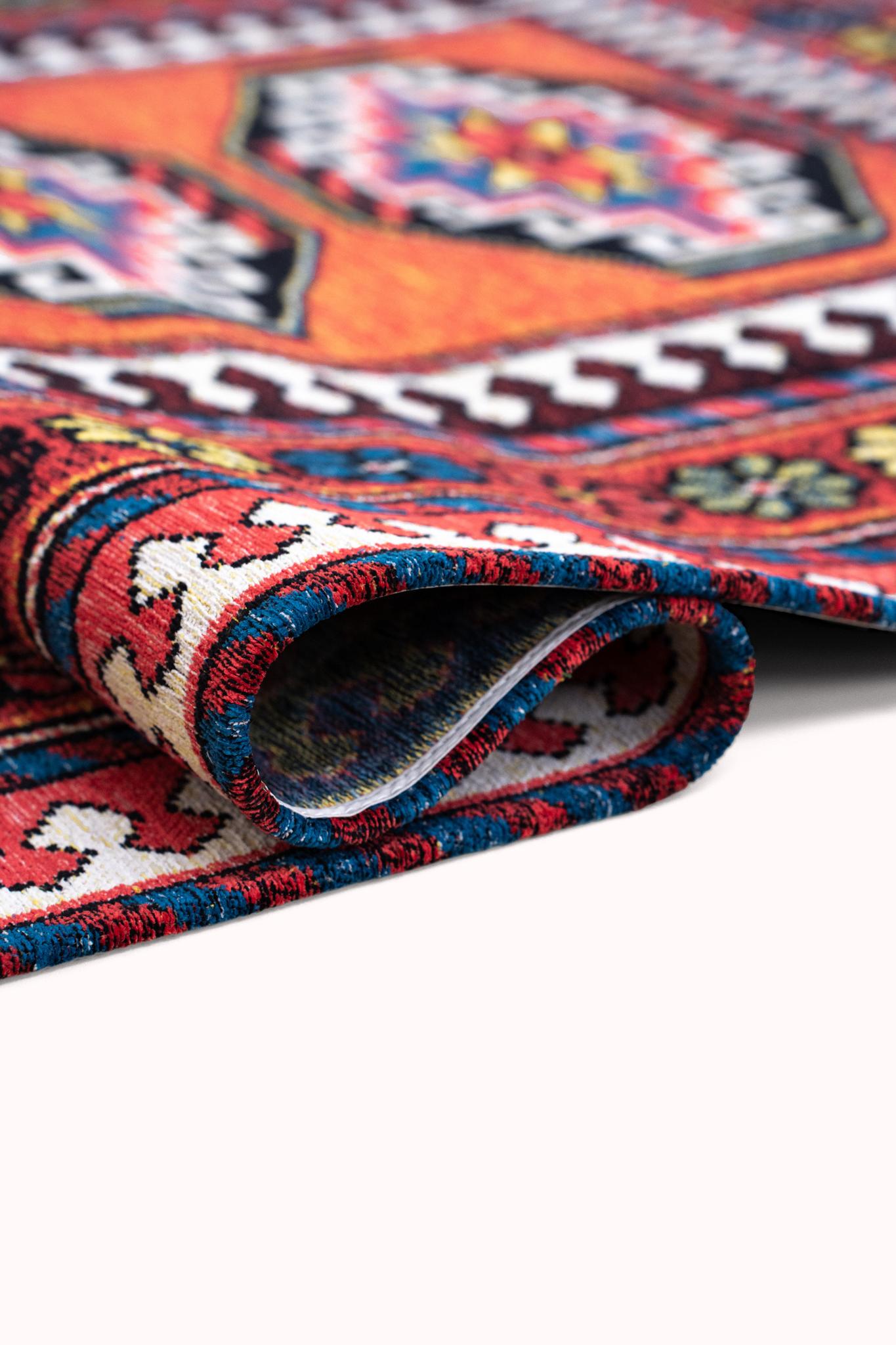 Red Mix tapijt | Maat: 140 × 200 cm