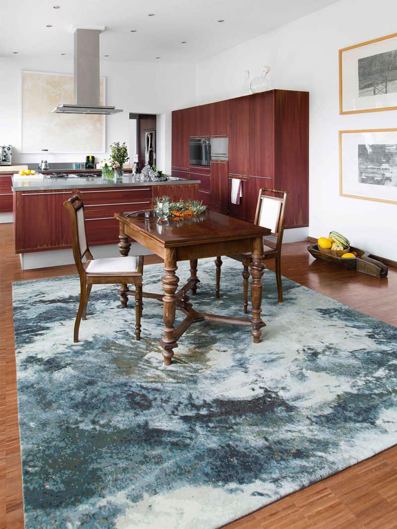 Waves handgeweven tapijt