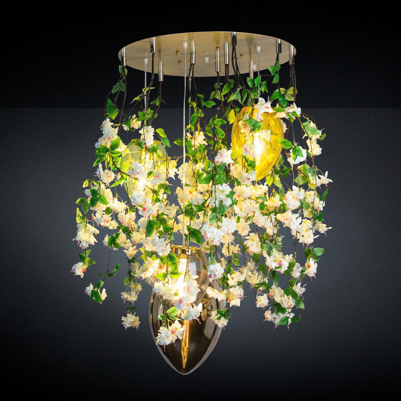 Crystal Egg Cascade kroonluchter