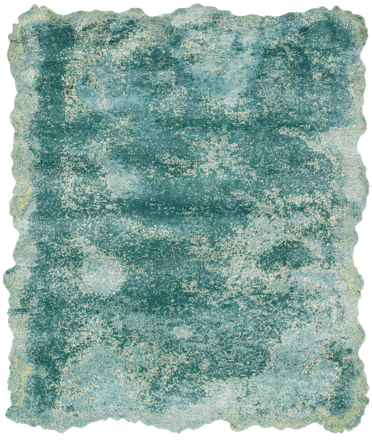 Riot aqua tapijt | Maat: 280 × 360 cm