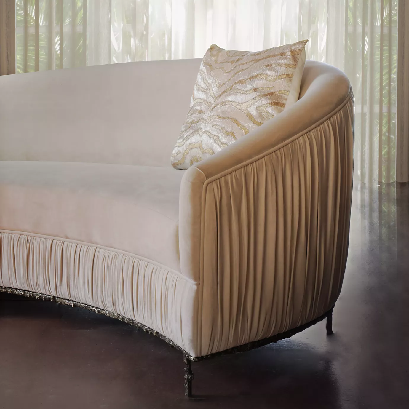 Vamp metalen basis bank