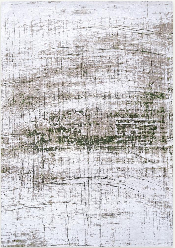 Central Green tapijt | Maat: 240 × 340 cm