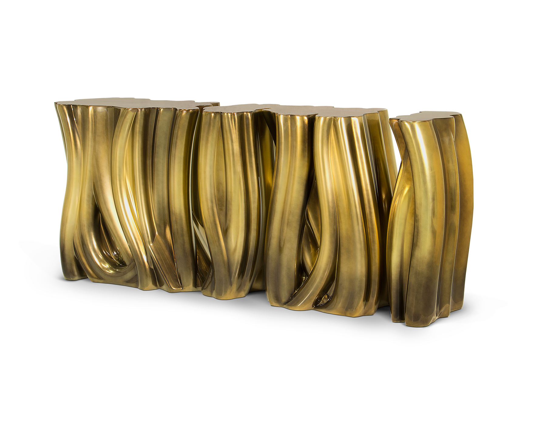 Monochrome goud premium dressoir