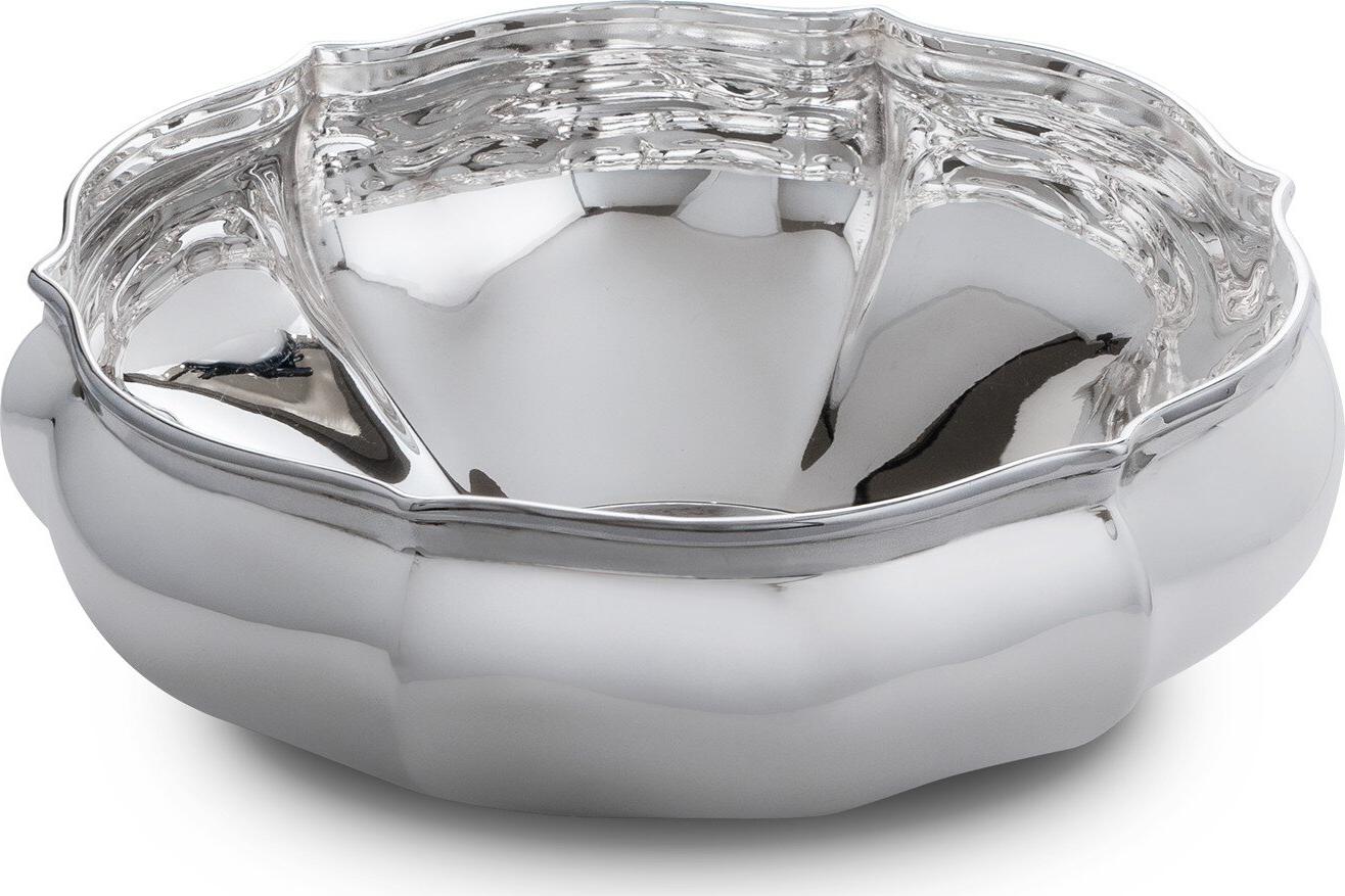 Verzilverde Schaal