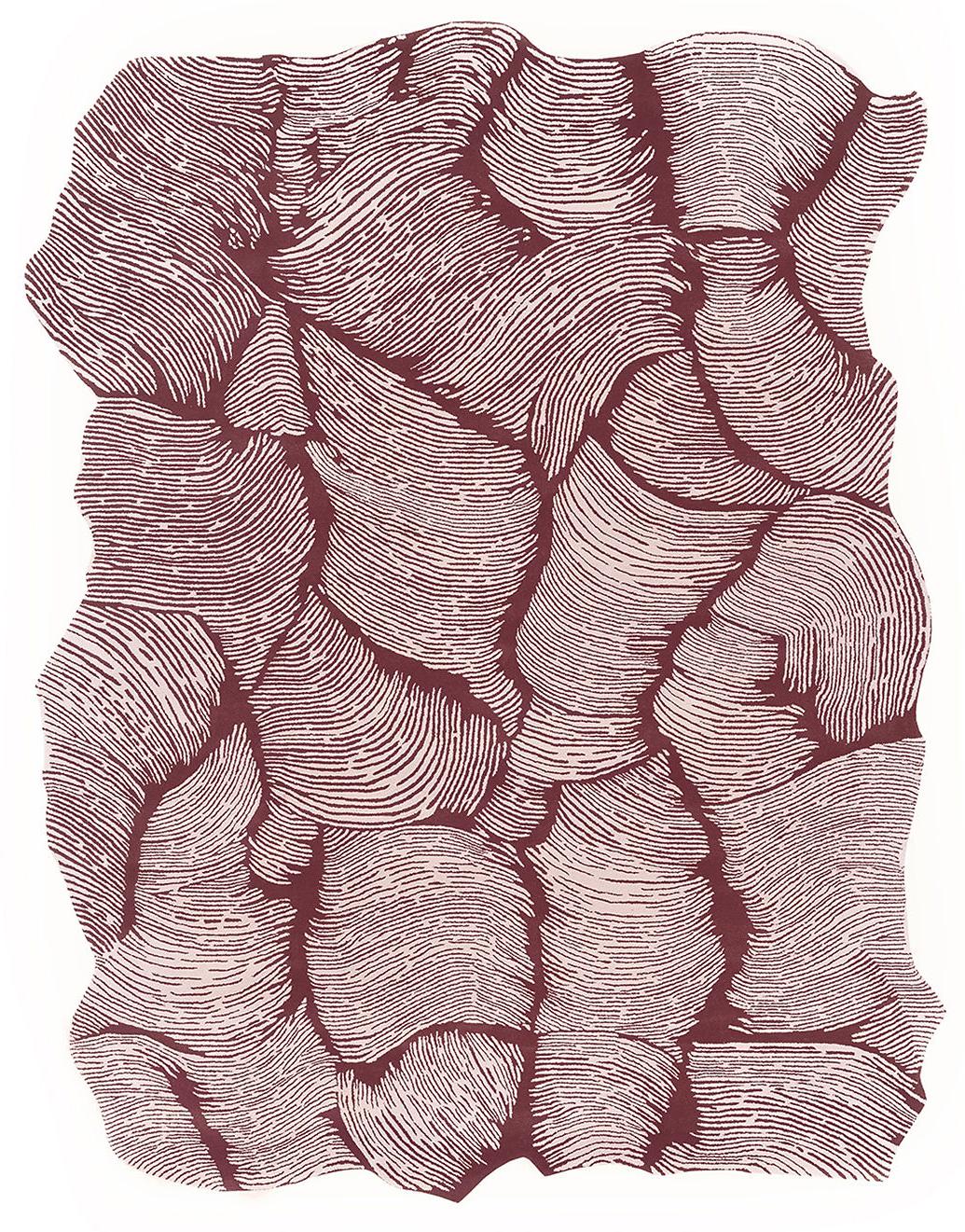 Designer kaneel tapijt | Maat: 275 × 360 cm