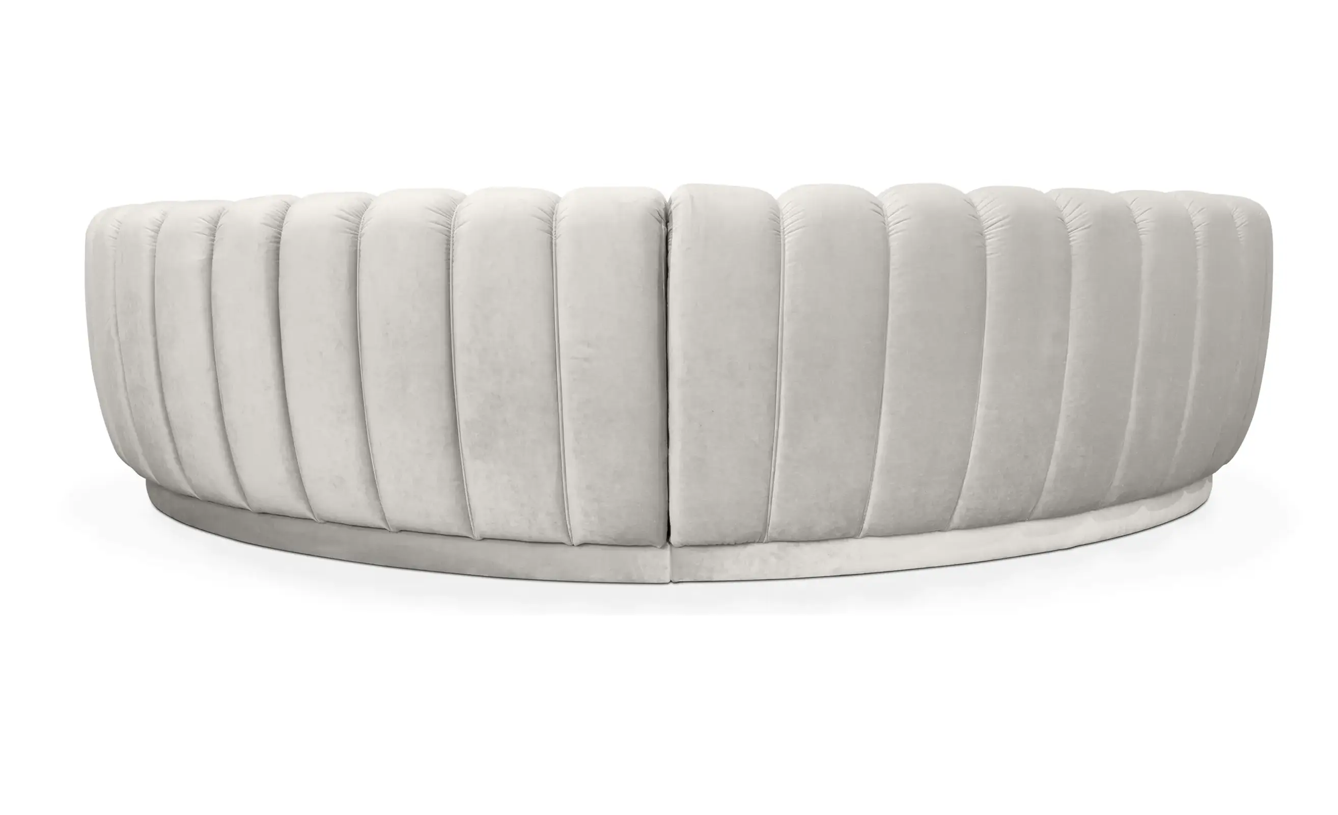 Lustre ronde tweepersoonsbank