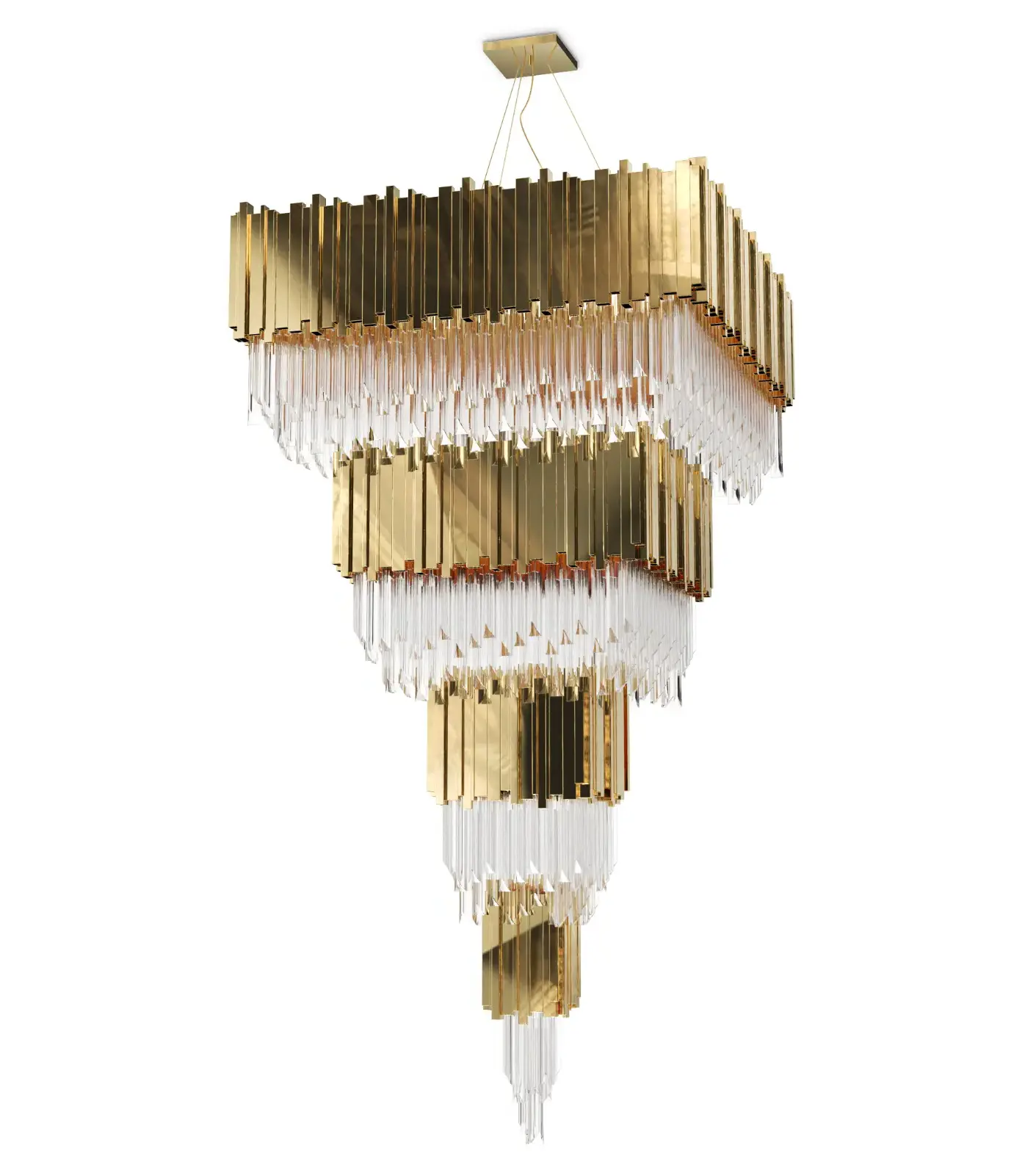 Imperial vierkante kroonluchter