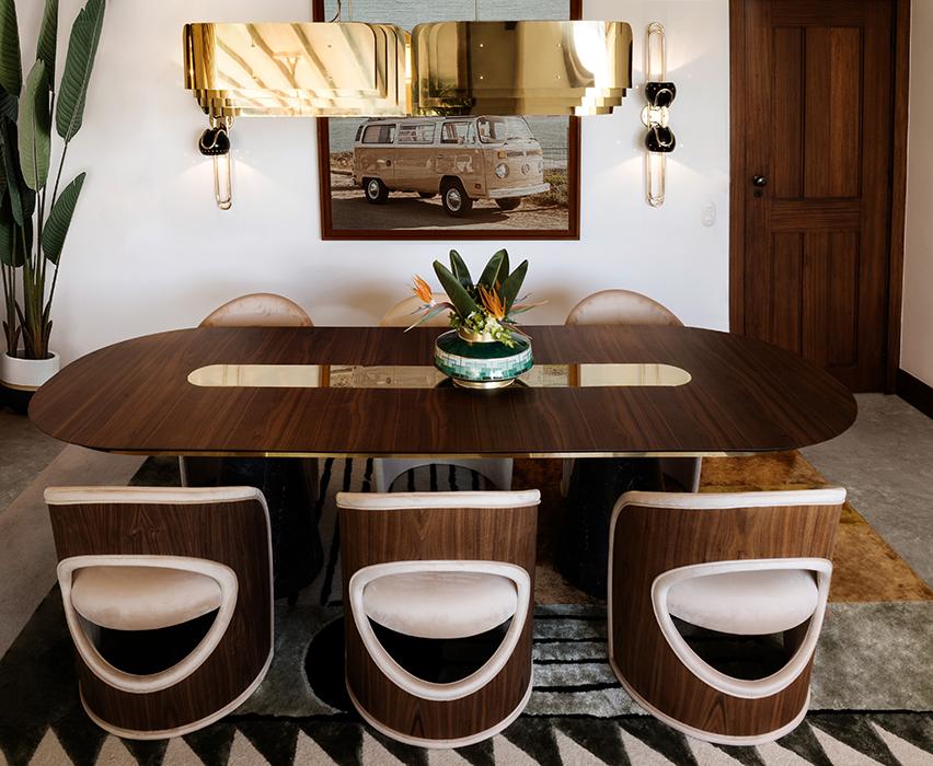 Forge ovale eettafel