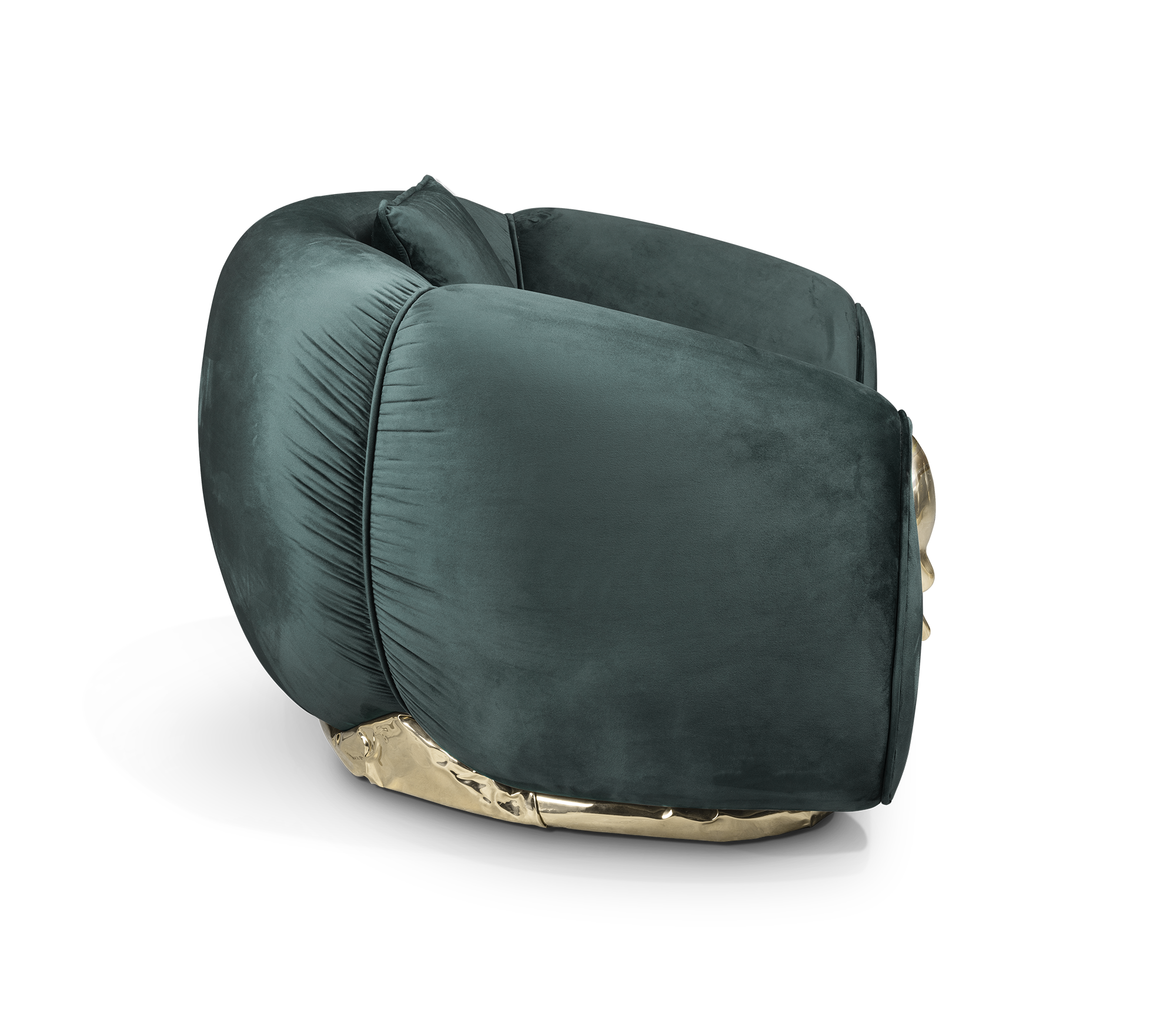 Solara groene luxe fauteuil