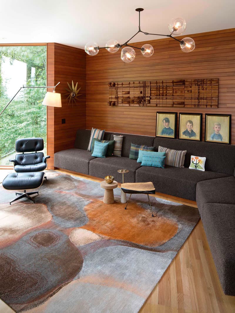 Copper Mauve handgemaakte luxe tapijt | Maat: 140 × 210 cm