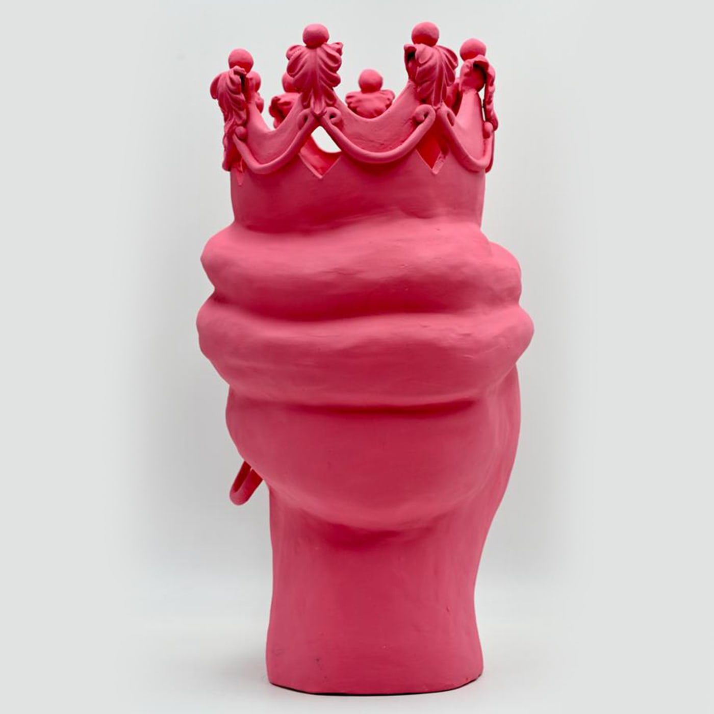 Moor's Head roze sculptuur