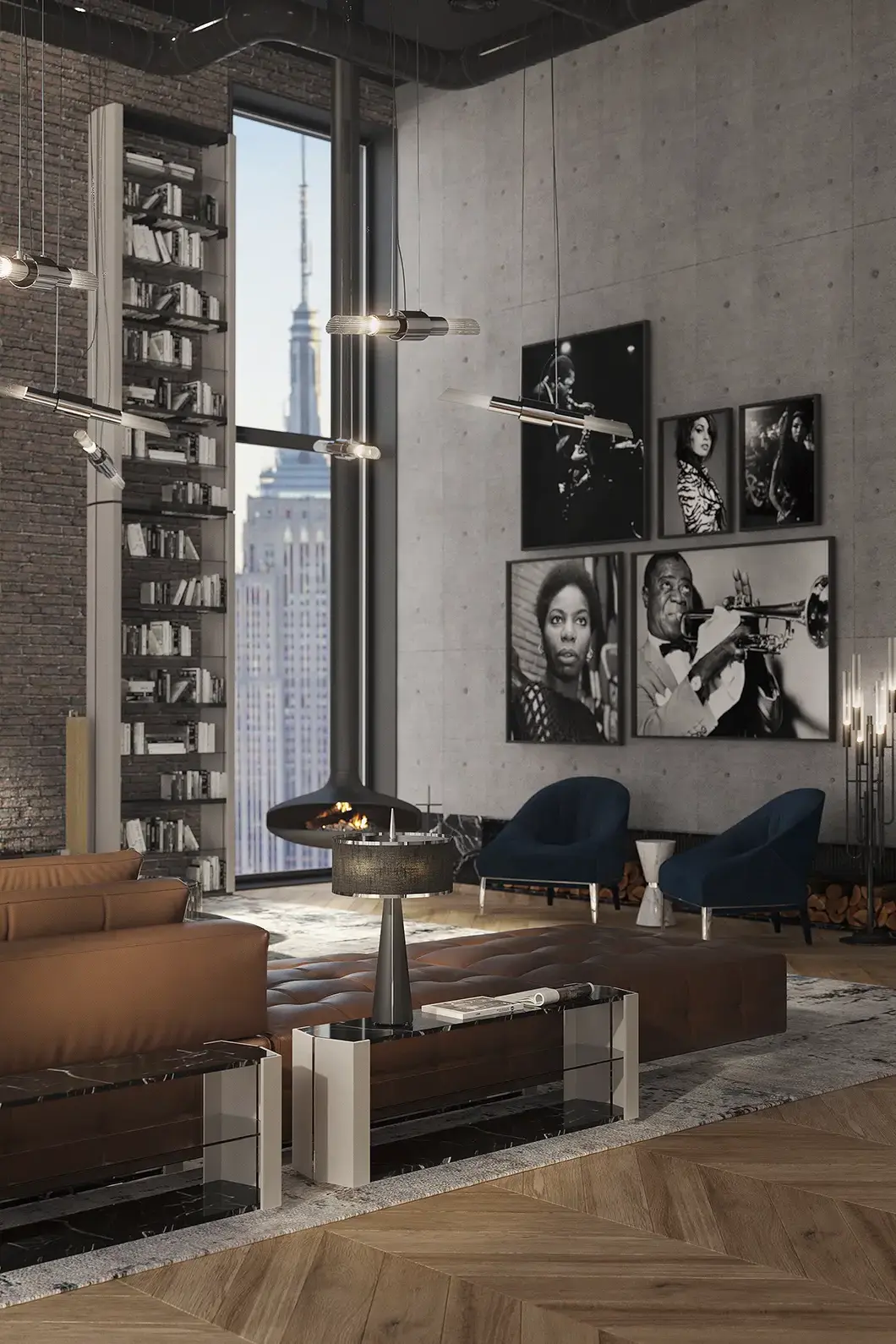 Horizon lange bijzettafel - 1