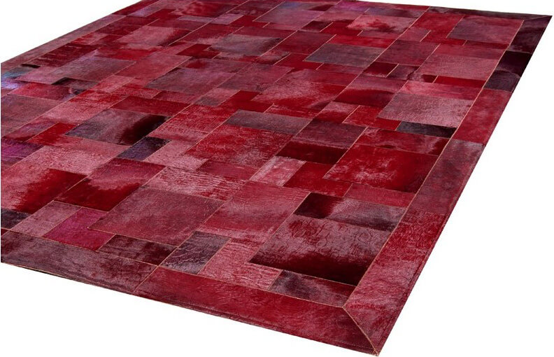 Puzzle col.6 koeienhuid tapijt | Maat: 180 × 260 cm