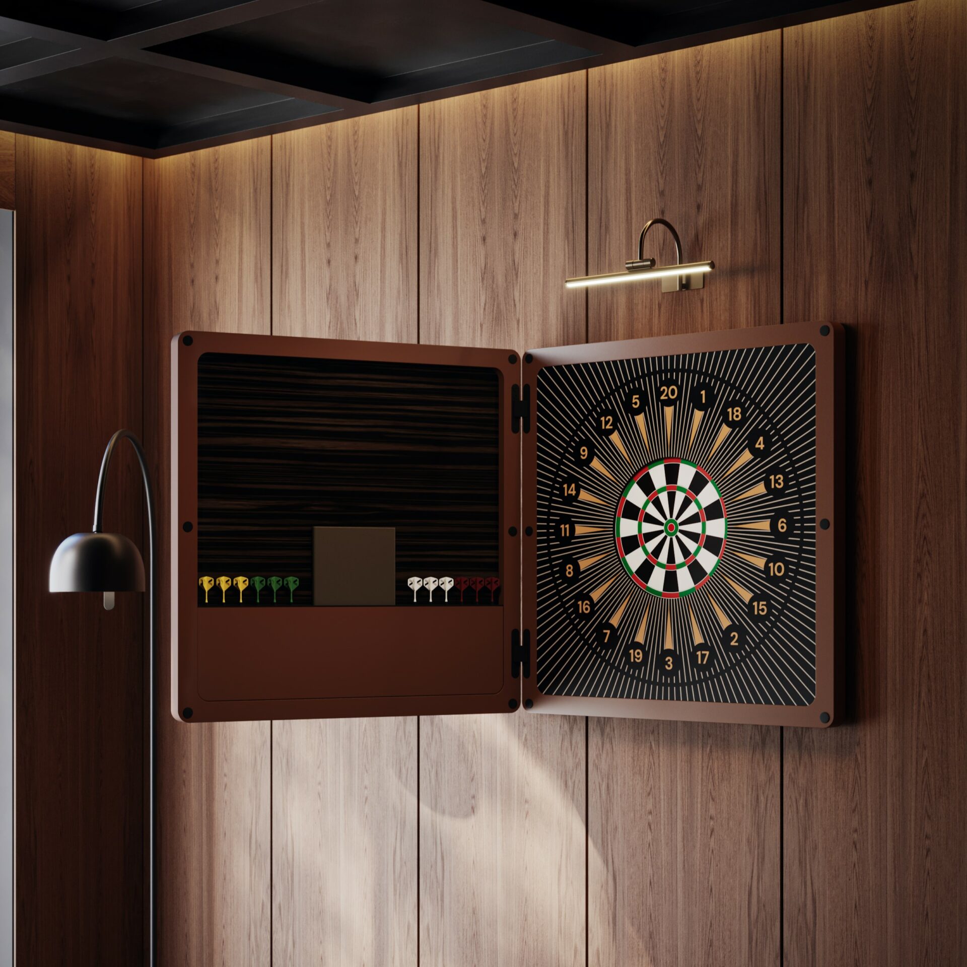 Nido dartkast